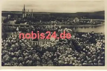 14547 Werder Baumblüte Kirche o ca.1935