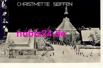 09548 Seiffen Christmette Seiffen Modell *ca.1958