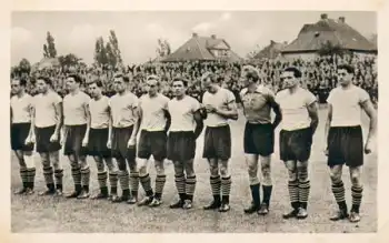 SC Aktivist Brieske Senftenberg Fußballmannschaft 1955