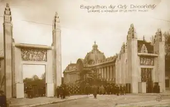 Exposition des arts Decoratif Frankreich o 20.7.1925