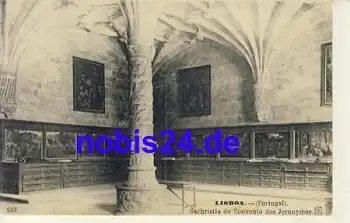Lissabon Sachristia PORTUGAL *ca.1920