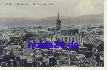 Basel Elisabethenkirche o 1907