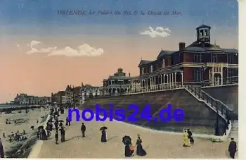 Ostende Le Palais du Roi o 1916