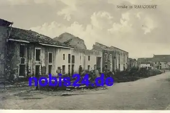 Raucourt zerstört *ca. 1915