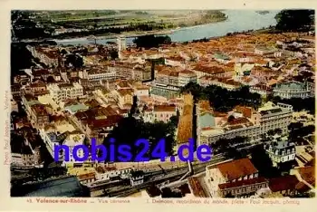 Valence Rhone Départements Drôme *ca.1916