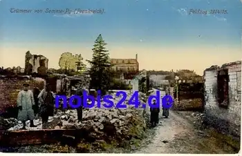Somme Py Zerstörungen *ca.1915