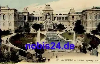 Marseille Le Palais Longchamp o 1912