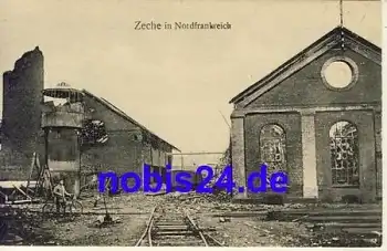 Zeche zerstörte Häuser *ca.1915