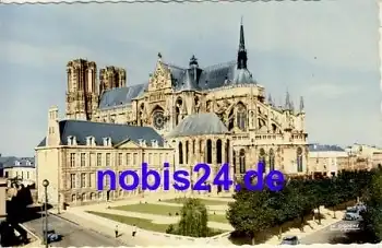 Reims La Cathedrale Region Champagne-Ardenne o 1965
