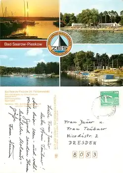 15526 Bad Saarow Mehrbildkarte o ca.1980