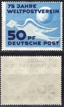 DDR Michel 242 ** 75 Jahre Weltpostverein postfrisch