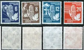 DDR Michel 276-279 ** Frieden postfrisch