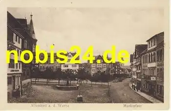 37242 Allendorf Werra Marktplatz *ca.1930