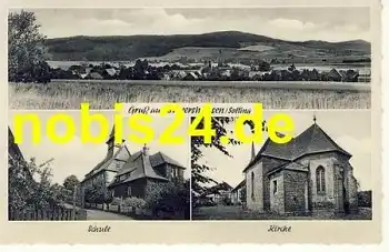 37586 Sievershausen Schule Kirche *ca.1935