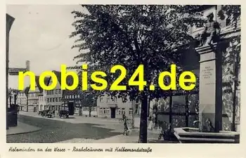 37603 Holzminden Am Raabebrunnen o ca.1954