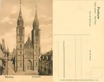 Nürnberg Lorenzkirche  *ca.1910