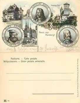 Nürnberg Litho *ca. 1900