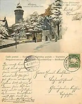 Nürnberg Vestnertor o 1.1.1906