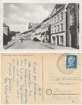 23923 Schönberg Mecklenburg August Bebel Strasse o 17.11.1951