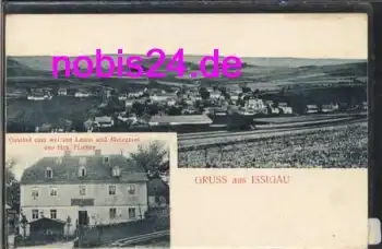 95188 Issigau mit Gasthaus weisses Lamm  *ca.1915