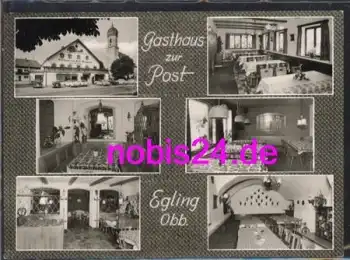 82544 Egling Gasthaus zur Post *ca.1965