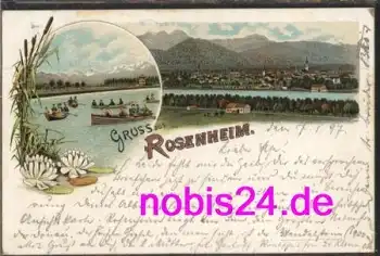 Rosenheim Litho o 7.1.1897