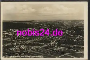 76356 Weingarten Luftbildaufnahme o ca.1935