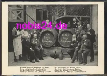 55411 Bingen Rhein 1934er Weinprobe  *ca.1934