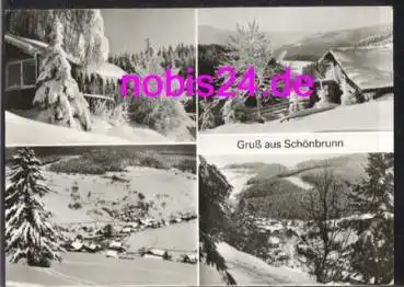 98667 Schönbrunn Thüringen Winter o ca.1979