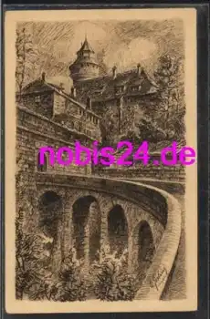 Nürnberg Vestnertor Künstlerkarte *ca.1910