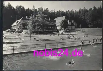 09526 Pfaffroda Schönfeld Freibad o 8.8.1971