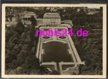 50321 Brühl Schloss Luftbildaufnahme  ca.1950