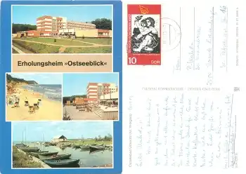 17459 Ückeritz Erholungsheim "Ostseeblick" o 16.8.1983