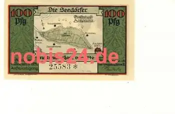 06449 Königsaue Notgeld 100 Pfennige um 1920