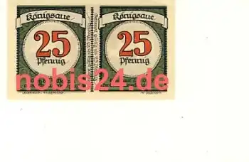 06449 Königsaue Notgeld 50 Pfennige um 1920