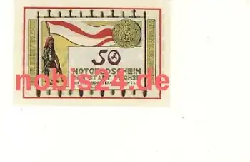 06464 Frose Notgeld 50 Pfennige 1921