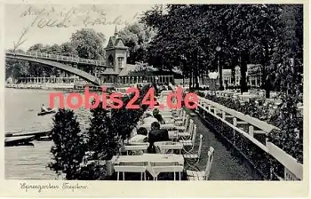 Treptow Berlin Gasthof Spreegarten o 1938