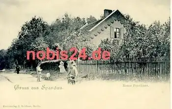 Spandau Berlin Neues Forsthaus  *ca.1900