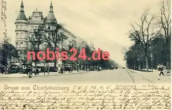 Charlottenburg Berlin Berlinerstrasse Knie o 1903