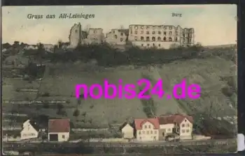 56291 Alt Leiningen mit Burg o ca.1911