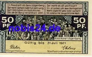 23730 Neustadt Holstein Notgeld 50 Pfennige um 1920
