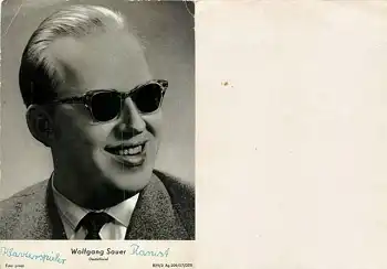 Wolfgang Sauer deutscher Jazz- und Schlagersänger