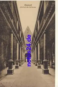 Stralsund Lichthof Rathaus  *ca.1920