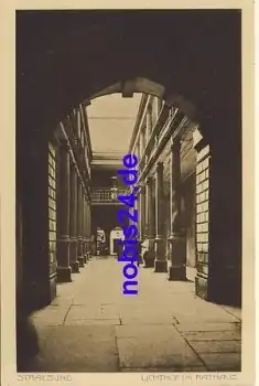 Stralsund Lichthof Rathaus  *ca.1920