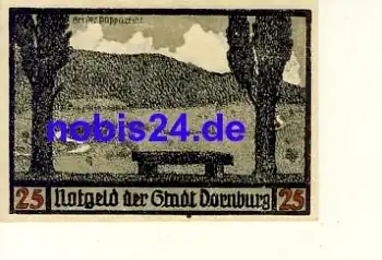 07778 Dornburg Notgeld 25 Pfennige 1921