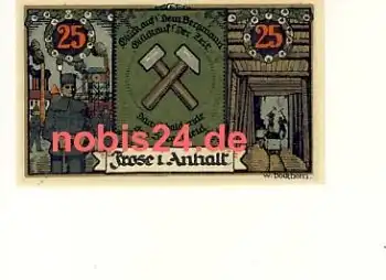 06464 Frose Notgeld 25 Pfennige um 1921