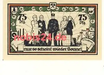 06464 Frose Notgeld 75 Pfennige um 1921