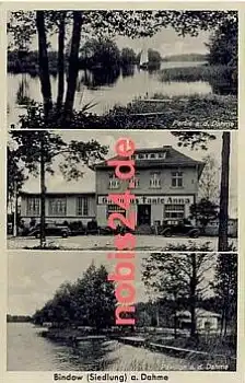 15754 Bindow Gasthaus Pavillon Dahme  *ca.1935