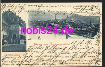 69151 Neckargemünd Bäckerei Gasthaus o 1904