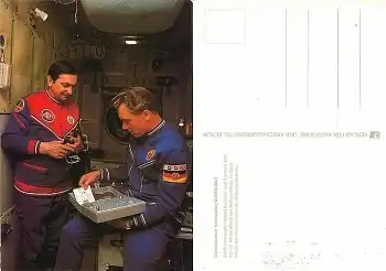 Siegmund Jähn und Waleri Fjodorowitsch Bykowski  Kosmonaten *ca. 1978